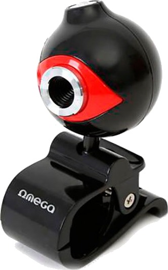 Omega Rundt webkamera Rød