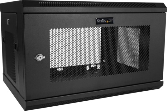 Startech 2 Post 6U 19" Wall Mount Network Cabinet 15" Deep Startech 2 Post 6U 19" Wall Mount Network Cabinet 15" Deep