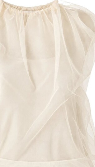 MeiMeiJ Dame Topper Beige XS, MeiMeiJ Dame Topper Beige XS,