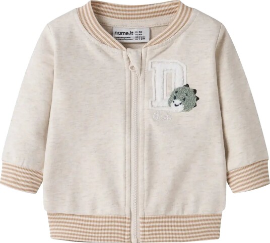 Name It Nbmkoppe Ls Sweat Card Unb Beige 68