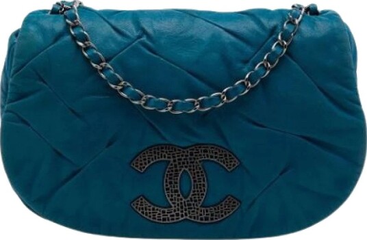 Chanel Vintage Dame Pre owned Blå ONE SIZE,