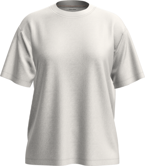 Icebreaker Women"s Merino 150 Tech Lite Ss Relaxed Tee Undyed L