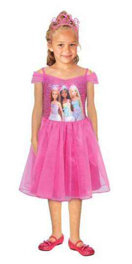 Barbie Prinsesse Kostyme 3-4 år 90-104cm