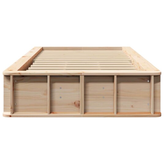  Sengestamme med lagring Brun 80 x 200 cm Heltre furu