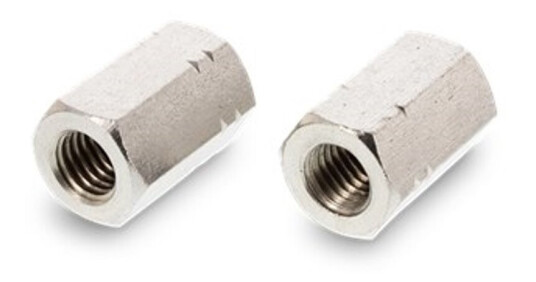 S+P Schäfer + Peters Gmbh Skjøtemutter sekskant rustfritt A2 M6 til M30 M 8 x 30 100 stk.