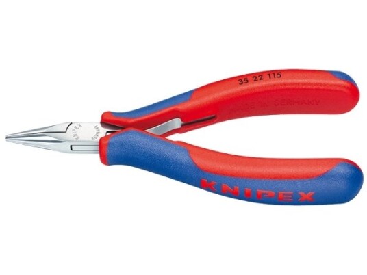 Knipex Elektronikk Nesetang 115mm med Flerkomponent Håndtak Knipex Elektronikk Nesetang 115mm med Flerkomponent Håndtak