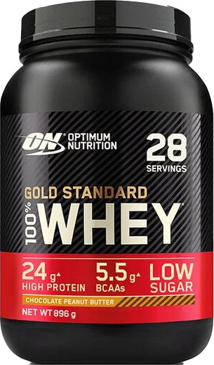 Optimum Nutrition 100 % Whey Gold Standard 908 g, proteinpulver 908g Chocolate Peanut Butter Optimum Nutrition 100 % Whey Gold Standard 908 g, proteinpulver 908g Chocolate Peanut Butter