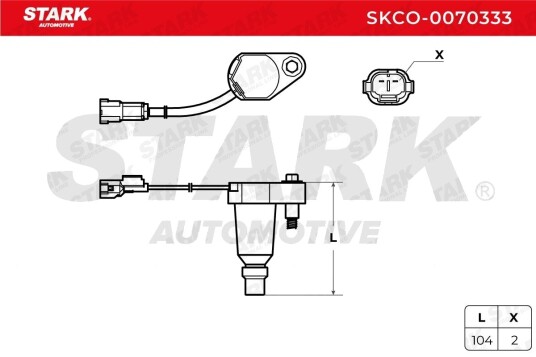 Tennspole STARK SKCO-0070333