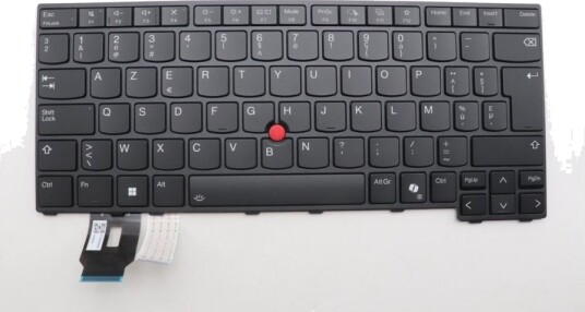 Lenovo LCFC Erstatningstastatur TrackPoint AZERTY Belgisk 5N21M38142
