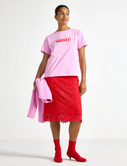 Lindex Skirt Selena Red S