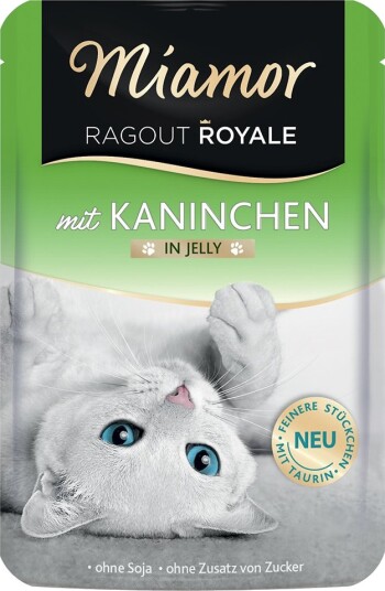 Miamor Våtfôr Ragout Royale I Gelè Kanin 44 X 100 G