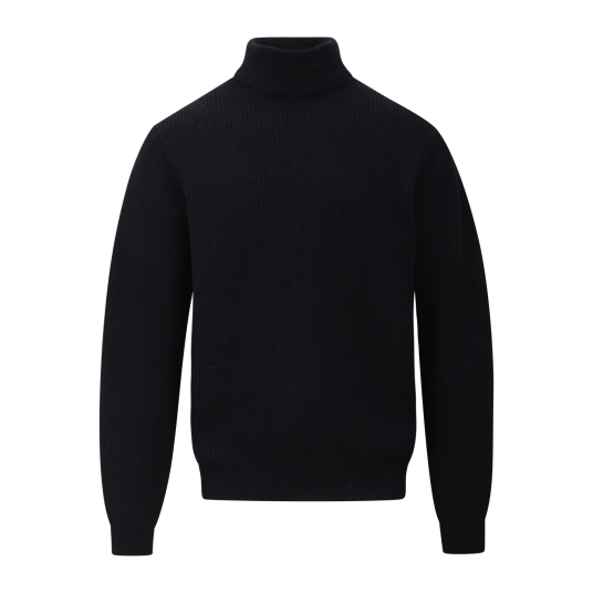 Ade Turtleneck Black L Merino t neck sweater