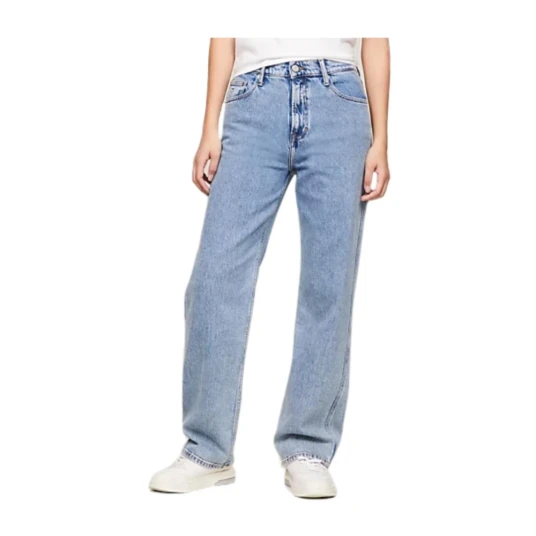 Tommy Hilfiger Dame Jeans Blå W24 L28,