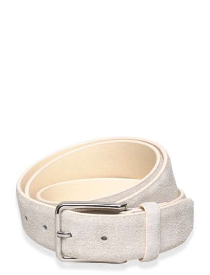 Bruun & Stengade Bs Niels Regular Fit Belt   Cream   90
