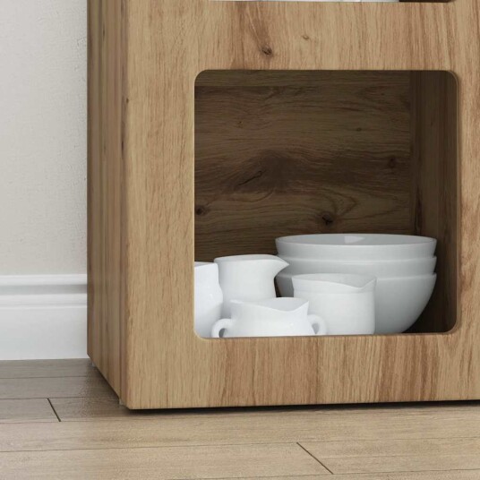Serviesskap Artisan Eik 59 x 35 x 80.5 cm Konstruert tre Serviesskap Artisan Eik 59 x 35 x 80.5 cm Konstruert tre
