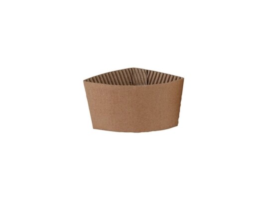 Antalis Sleeve T/Kaffekop 8Oz Brun Single Wall Pap 1000St/Krt