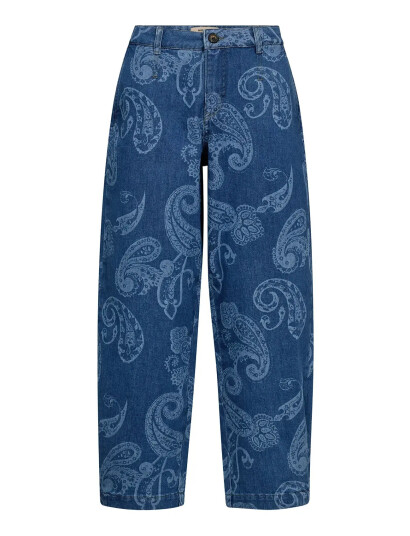 MOS MOSH Mmtino Paisley Jeans Blue 33 Short