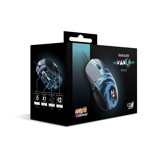 Lexip Kakashi Kamui Trackball mus med Tommeljoystick og Keramiske Pads Lexip Kakashi Kamui Trackball mus med Tommeljoystick og Keramiske Pads