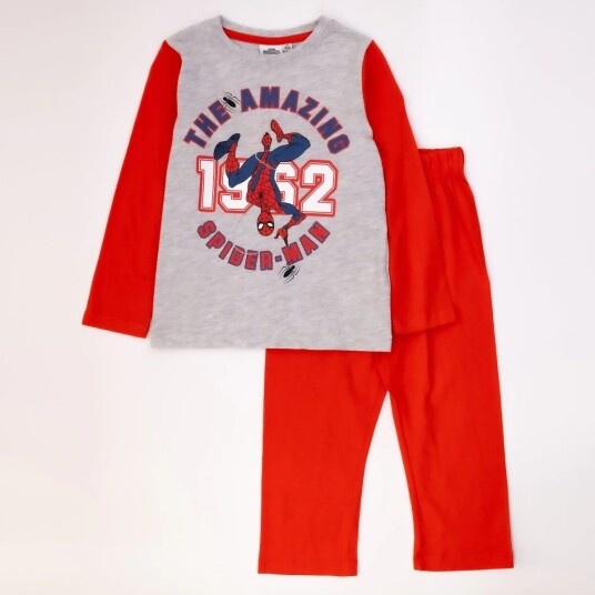 Spider-Man Pysjamas The Amazing Spidey - 128 / 8 år - Barn - Gutt/Jente - 60% bomull/40% polyester Spider-Man Pysjamas The Amazing Spidey - 128 / 8 år - Barn - Gutt/Jente - 60% bomull/40% polyester
