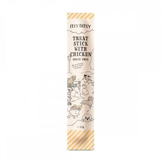 Itsybitsy Dog Stick Chicken 12G