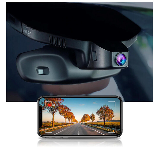 FITCAMX Integrert Plug & Play 4K Dashcam Maserati Quattroporte (2017 ->)