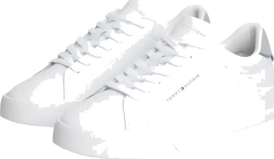 Tommy Hilfiger Th Court Core Ess Leather   White   42