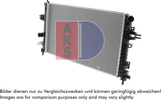 AKS DASIS 150056N Radiator motorkjøling
