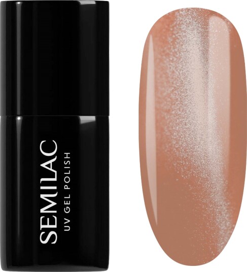 SEMILAC UV Gel Polish 733 Creamy Praline Gloss