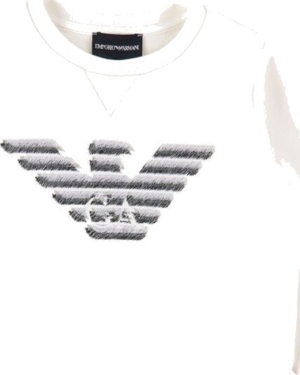Emporio Armani Collegegenser   Hvit m. Logo   Emporio Armani   6 år 116   Collegegenser