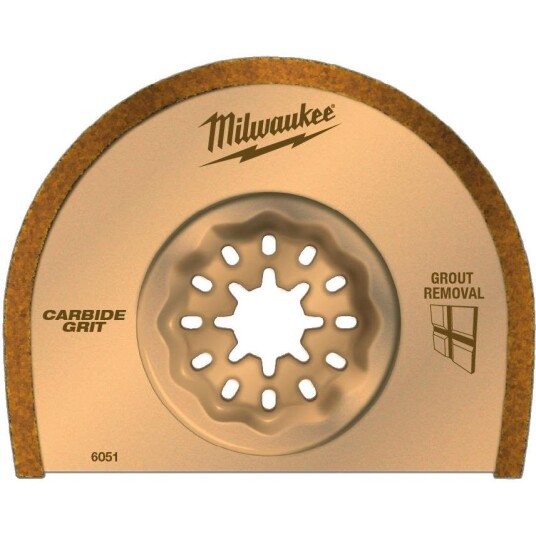 Milwaukee 75 mm TCG Segmentblad for Multiverktøy med Starlock-brakett