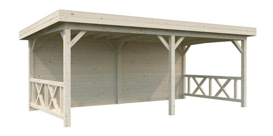 Paviljong Palmako Lenna 16,6 m2 Set 308 Paviljong Palmako Lenna 16,6 m2 Set 308