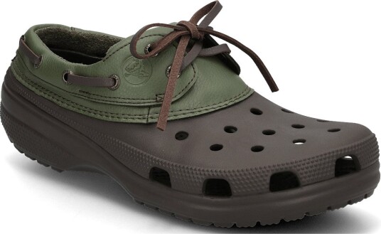 Crocs Classic Islander ESPRESSO/ARMY GREEN 48/49