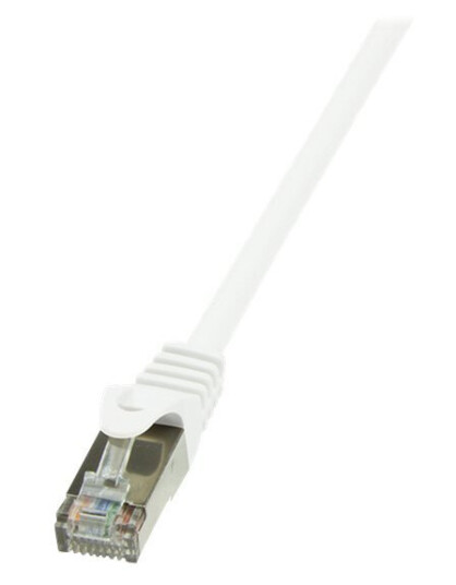 Logilink Econline Koblingskabel Rj-45 Hann Til Rj-45 Hann 5 M Foliebelagt Uskjermet Tvinnet Kabelpar F/Utp Cat 6 Hvit