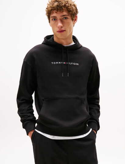 Tommy Hilfiger Oh Hoodie - Black - XXL