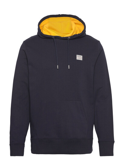 GANT Contrast Sweat Hoodie - Navy - XXL