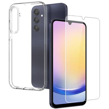 Samsung Galaxy A25 Northjo 2-i-1 Beskyttelsessett Klar