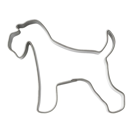 Pepperkakeform Schnauzer  10 Cm 