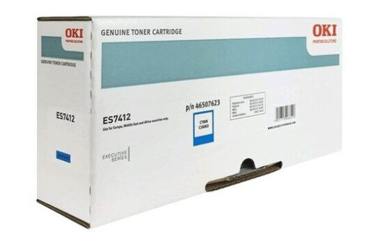 OKI - cyan - original - toner cartridge - Laser toner Blå OKI - cyan - original - toner cartridge - Laser toner Blå