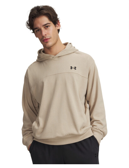 Under Armour Ua Rival Lw Hoodie Beige S Under Armour Ua Rival Lw Hoodie Beige S