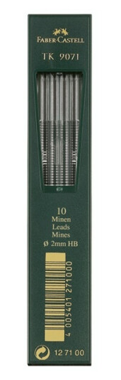 Faber-Castell 2 mm Blyantstift 10-pakke TK9071 H