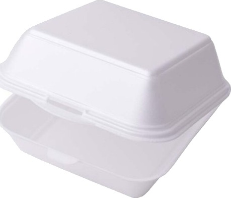 Burgeræske Xxl,205X205x110mm Extruded Polystyrene Xps Hvid Pakke A 200 Stk Fødevaregodkendt