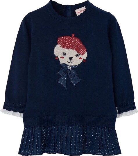 Boboli | Knitwear Combined Dress For Girl Bci | 140