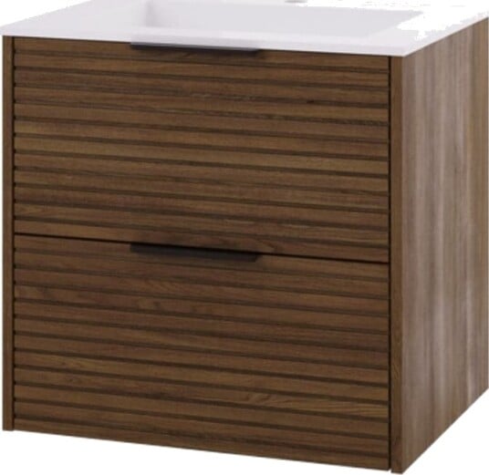 Linn Bad Silje Servantskap Mørk eik / 60cm Senter Linn Bad Silje Servantskap Mørk eik / 60cm Senter