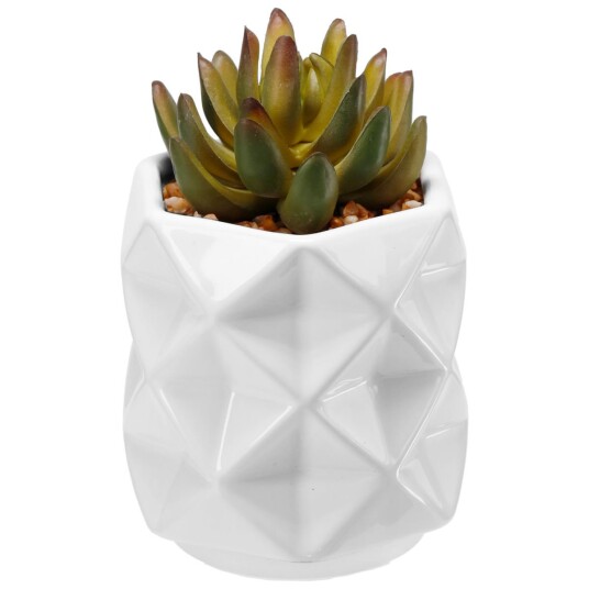 Kunstige planter Laiba grün/weiß 9x13 cm ØxH Grønn/Hvit Kunstige planter Laiba grün/weiß 9x13 cm ØxH Grønn/Hvit