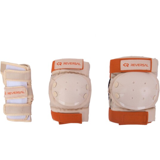 Reversal Beige Beskyttelsessett Barn 3-pakning 7-12 år Reversal Beige Beskyttelsessett Barn 3-pakning 7-12 år