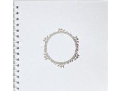 Dp Craft Album for Dekorering Hvit