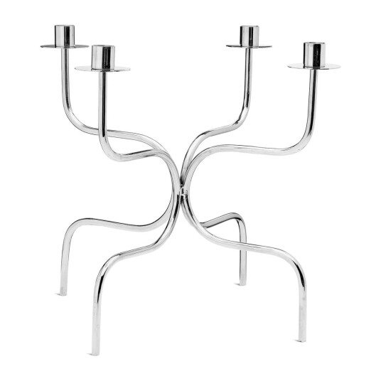 Classic Collection Lysestake candelabra quartet Nikkelbelagt messing Classic Collection Lysestake candelabra quartet Nikkelbelagt messing
