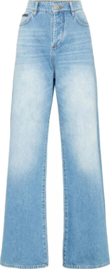Philipp Plein, Dame, Jeans, Blå, W27,