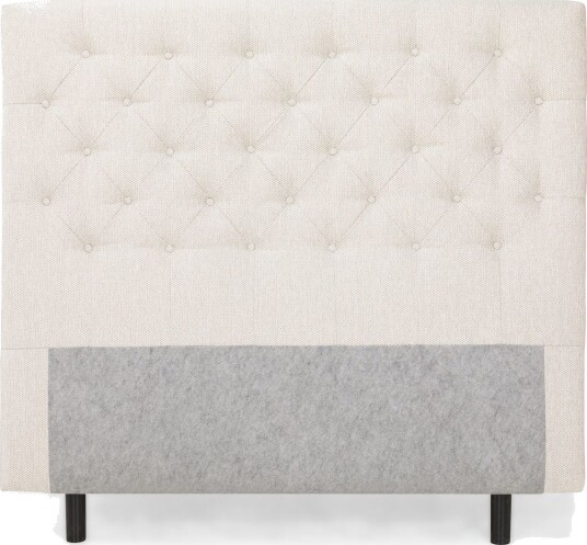 Sengegavl Dypstiftet 140 cm - Beige