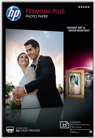 HP fotopapir Premium Plus 25 stk
